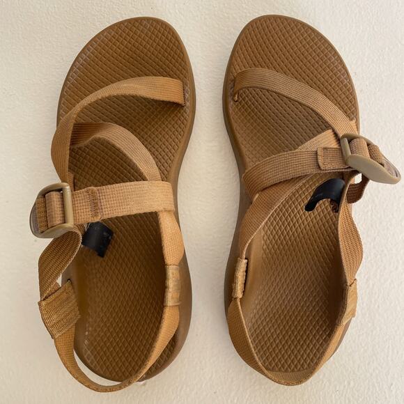 CHACO Z/1 Monochrome Brown Outdoor Sandal Womens 9 / Hiking Camping Water Shoes - Picture 5 of 10